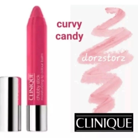 CLINIQUE Chubby Stick Lip Color Balm *14 CURVY CANDY */0.10 oz/New in box - Picture 1 of 6